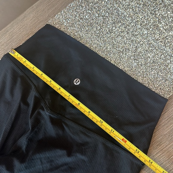 Lululemon Align Ribbed High-Rise Pant 25" Black size 8 NWT - Picture 4 of 5